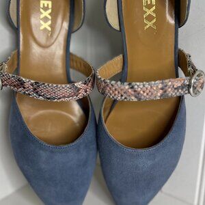 The Flexx the new olive denim / sky Size 37.5/6.5 US